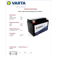 YTZ14S BATTERY GEL BMW R1200GS / SUZUKI V-STROM 1050 / AFICA TWIN
