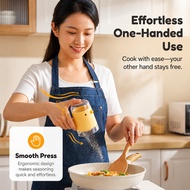 Cartoon-shaped salt dispenser, moisture-proof and airtight seasoning container, salt control seasoni