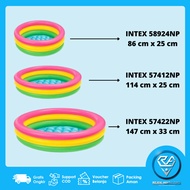 Intex Children's Rubber Swimming Pool with Soft Base Intex Pool Children's Swimming Pool/