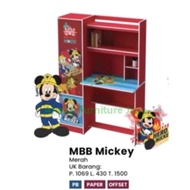 Meja Belajar Besar Anak Olympic MBB Mickey -Aneka furniture jaya