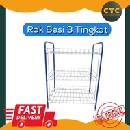 3-Tier Iron Rack 3-Tier Rack/ 3-Tier Dish Rack/ 3-Tier Multipurpose Rack/ Wireware Rack 3-Tier Rack/