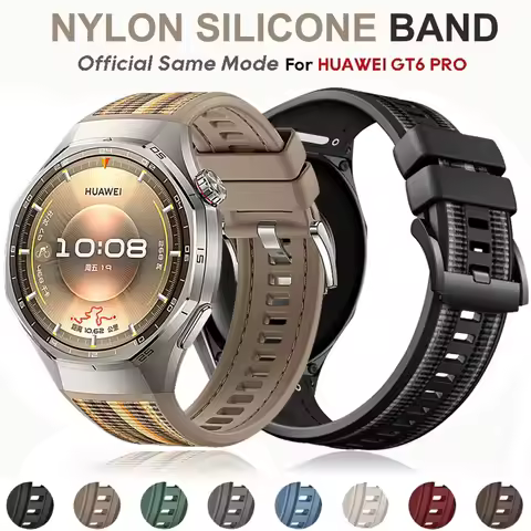 Official Strap for Huawei Watch GT 6 Pro Original No Gaps Composite Bracelet Correa Huawei Watch GT6