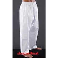 White khaki Karate pants - white khaki taekwondo pants all sizes 1m06 to 1m79