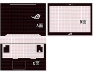 Special Laptop Black Carbon fiber Vinyl Skin Stickers Cover for ASUS ROG Zephyrus GM501GM GM501GS...
