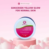 Sunscreen Yellow Glowing DRW SKINCARE Facial Beauty Treatment