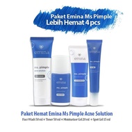 Paket Lengkap Emina Ms Pimple Murah 4 pcs - 4 in 1