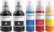 VICTORSTAR EPT542 Replacement Ink Refill Bottles Ink Cartridges for ET-5800 ET-5850 ET-5150 ET-16600