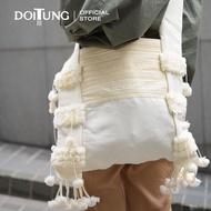 DoiTung Bag - กระเป๋าผ้า ย่าม ปอมๆ ชาวเขา ดอยตุง (ไซส์ใหญ่)