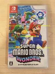 《今日快閃價》（中古二手）日版 Switch NS遊戲 超級瑪利歐兄弟 瑪莉奧 馬里奧 孖寶兄弟 驚奇 / Super Mario Bros. Wonder / Super Mario Bros Wonder / スーパーマリオブラザーズ ワンダー 中英日文版