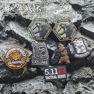 [Custom Velcro patch]HR.511 Morale Convex PVC 3D Velcro Patch /Badges/armband/Emblem Decorative For 