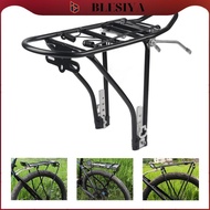 blesiya Bicycle Rear Luggage Cargo Rack Panniers Alloy Carrier for Parts Load Limit 88 lbs/40kg Suit