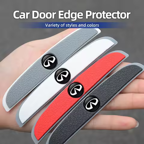 Universal Car Rubber Stickers Auto Door Edge Protection Accessories For Infiniti Q50 FX35 Q30 G37 QX