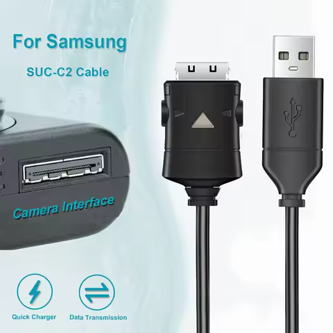 SUC-C2 USB Cable For Samsung L70,L73,L74,L730,L830,L83T,U-CA5,NV3,NV5,NV7,i5,i6,i7,i70,i85,NV8,NV10,