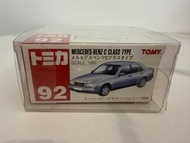 Tomy Tomica 92 Mercedes-Benz C Class Type 紅字