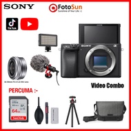 SONY A6400 / Alpha 6400 mirrorless 4K camera