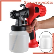 [SharprepublicMY❤] Electric Spray Gun Container 800ml Paint Sprayer Painting Pot Attachment Plastic