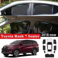 For Toyota Rush 7 Seater 2018-now  Car Shade for Side Window Glare and UV Rays Protection Baby Windo