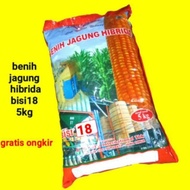 1 KARUNG ISI (5KG X 4PCS)BENIH JAGUNG HIBRIDA BISI 18 KEMASAN 5KG