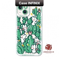 HP Infinix Note Hot 50 40 Pro Plus 30 30i 40i Smart 8 11s NFC 5G Rabbit 08 Phone Case