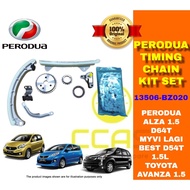 Original Timing Chain Kit Set Perodua Myvi Lagi Best 1.5 Alza 1.5 Toyota Avanza F602 F652 1.5 F700 (