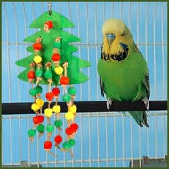 Parrot Bird Toys Bird Cage Hang Accessories Christmas Tree Bird Toy Bird Toys Bird Cage Hang Accessories Natural naiesg