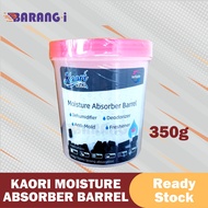 Kaori Dehumidifier Moisture Absorber Starter Barrel 700ml - Charcoal / Refill Pack Barang-i