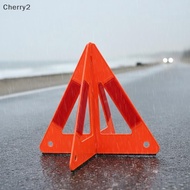 [cherry2] Reflective Triangle Warning Sign Red Tripod Folded Stop Sign Emergency Breakdown Triangle 