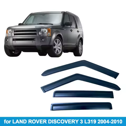 Window Visor for LAND ROVER DISCOVERY 3 L319 2004-2010 Rain Guard Side Vent Deflector Weathershield 