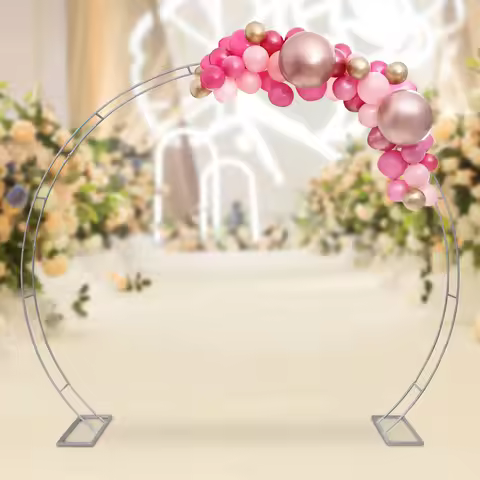 9*8ft Large Size Circle Balloon Arch Decoration, for Birthday Decoration, Wedding Decoration, Gradua