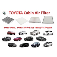 A7 TOYOTA CABIN AIR FILTER 87139-ON010 / 87139-52010 / 87139-58010 / 87139-33010 Ready Stock Malaysi