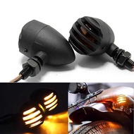 Suitable for Harley Prince 883 Universal Grille Turn Signal Signal Light Turn Indicator Modified Acc