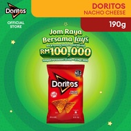 Doritos Tortilla Chips Nacho Cheese (190g) / Doritos Tortilla Perisa Keju Nacho 190g