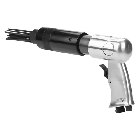 Slag Removing Tool Air Pneumatic 19 Needle Scaler Pistol Grip Rust Paint Slag Corrosion Removing Deb