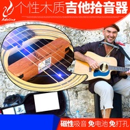 Edelina Acoustic Guitar Pickup Folk Guitar No-Drill Pickup Hole Pickup