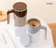 304 stainless steel self stirring coffee tea mug cup 304不銹鋼懶人咖啡自動攪拌杯牛奶杯馬克杯