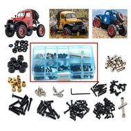 FMS 1/24 FCX24 M1.6 M2 Screws Fastener Kit Sleeve Hex Wrench Repair Tools RC Crawler Car Parts Acces