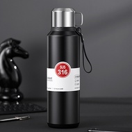 Bình giữ nhiệt inox 316 giữ nhiệt 24h SY820 dung tích 1000ml 1500ml có giỏ lọc trà kín và nắp cốc