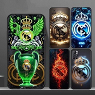 E- 17 Real Madrid Football Club for Redmi Note 7 8 9 Pro Max 8T 9S 9T Black TPU silicone phone case