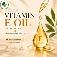 TheGreenAttic Pure Vitamin E Acetate Oil (Germany) Natural Tocopheryl Acetate Vitamin E Oil Cosmetic