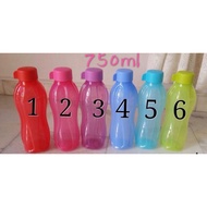 Tupperware botol air 750ml screw top