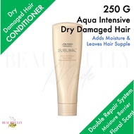 Shiseido Professional Sublimic Aqua Intensive Treatment (Dry Damaged Hair) 250g - Adds Moisture and Leaves Hair Supple