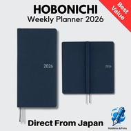 Hobonichi Techo 2026 Weeks Mega Planner Cosmo Blue Weekly Layout 215 pages Japan