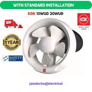 KDK Exhaust fan Ventilation Fan 15WUD 20WUD [Installation]