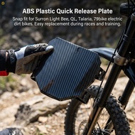 ABS Electric Dirt Bike Number Plate Quick Release for Surron Light Bee Talaria 79bike Racing Trail