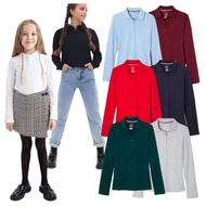 T-SHIRT LONG-SLEEVEDPOLO ADULTWanita POPMYWEAR FTOAST LONG-SLEEVED T-SHIRT SIZE XS-3XL/ LONG-SLEEVED