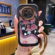 Case Realme 12 5G 13 5G C65 5G Narzo 70X 5G Narzo N65 5G Cartoon Case With Lanyard