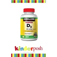 K I R K L A N D Signature Extra Strength D3 50 mcg - 600 Softgels (EXPIRY: 06/2028)