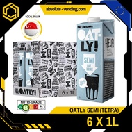 OATLY Enriched Semi Oat Milk 1L X 6 (TETRA)
