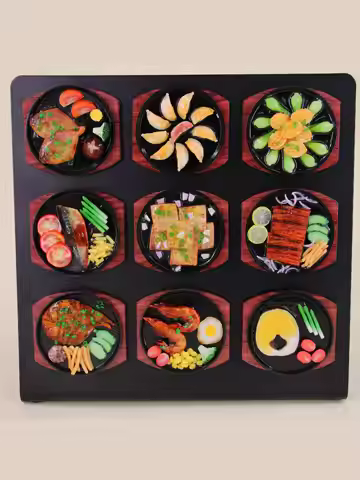 Creative Realistic Sizzling Steak Fridge Magnet Miniature Model Highly Realistic Numerous Details Ho