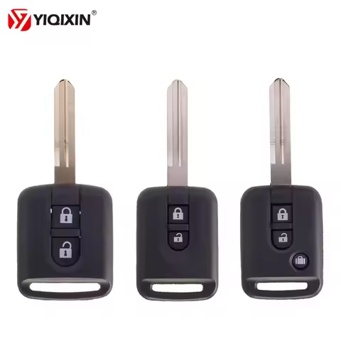YIQIXIN Remote Car Key Shell Case For Nissan Micra 350Z Navara X-TRAIL Qashqai Primera Note Almera Y